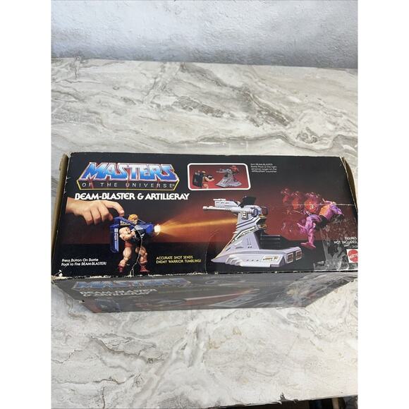 Vintage 1986 Masters of the Universe Beam-Blaster & Artilleray in box - Picture 5 of 8